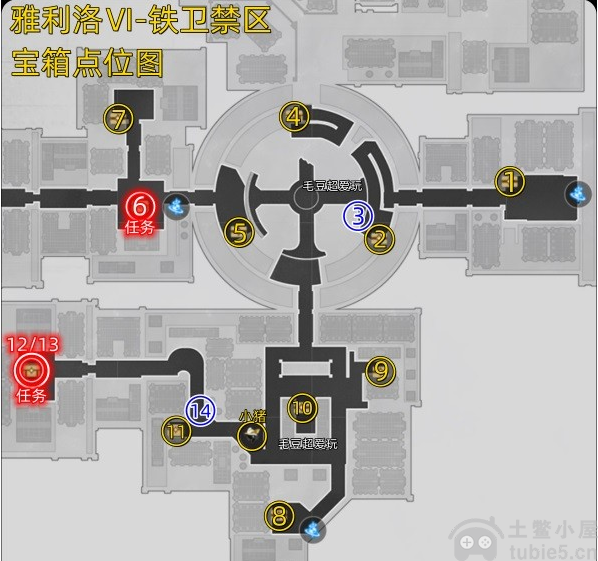 崩坏星穹铁道铁卫禁区宝箱在哪-铁卫禁区宝箱位置介绍